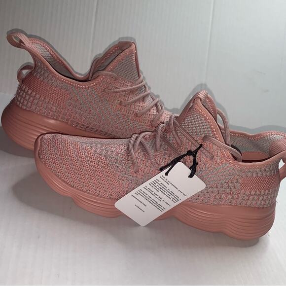 HUHV Flow 360 Ultra Cloud Runner‎ Shoes. Hibiscus (Pink) Grey. Women 13 Men 10 - Picture 7 of 15